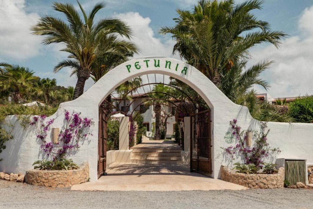 Petunia Ibiza : l'architecture blanche face à la Méditerranée à Cala Vadella